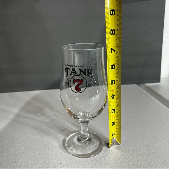 Boulevard Brewing Beer Glass 12 oz Stemmed Glass Tulip very rare good condition - Picture 4 of 7